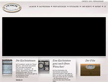 Tablet Screenshot of lacanche.de